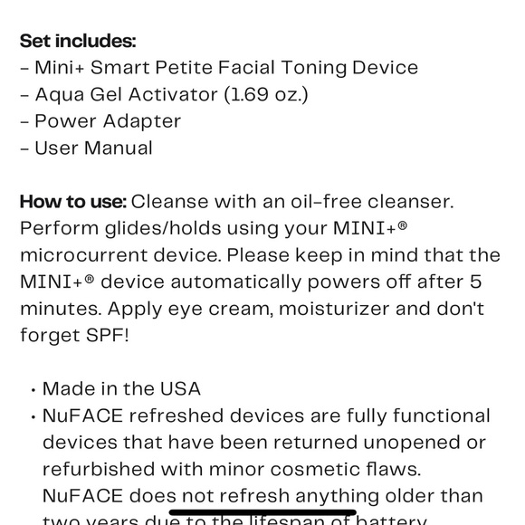 NuFace Mini+ Kit - Picture 7 of 7